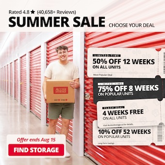 Access Self Storage - Guelph Promotion